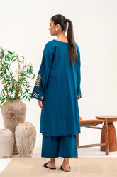 2-Pc Embroidered Aclyric Shirt with Trouser CNP-3-129